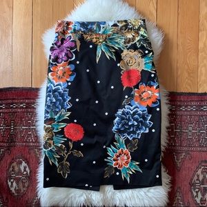 Anthropologie Yoana Baraschi Peppering Skirt